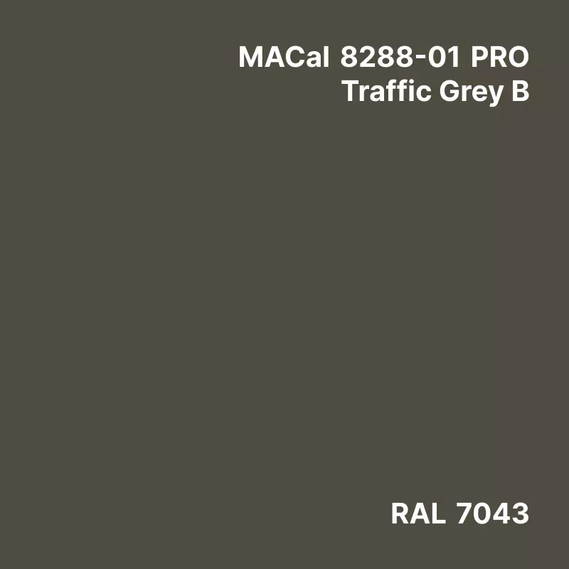 MC8200 couleurs Monomère traffic grey B mat Mat permanent 3 ans