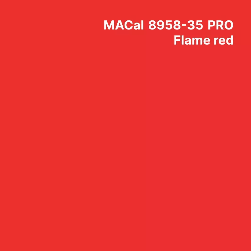 MC8900 couleurs Monomère flame red Mat semi-permanent 5 ans