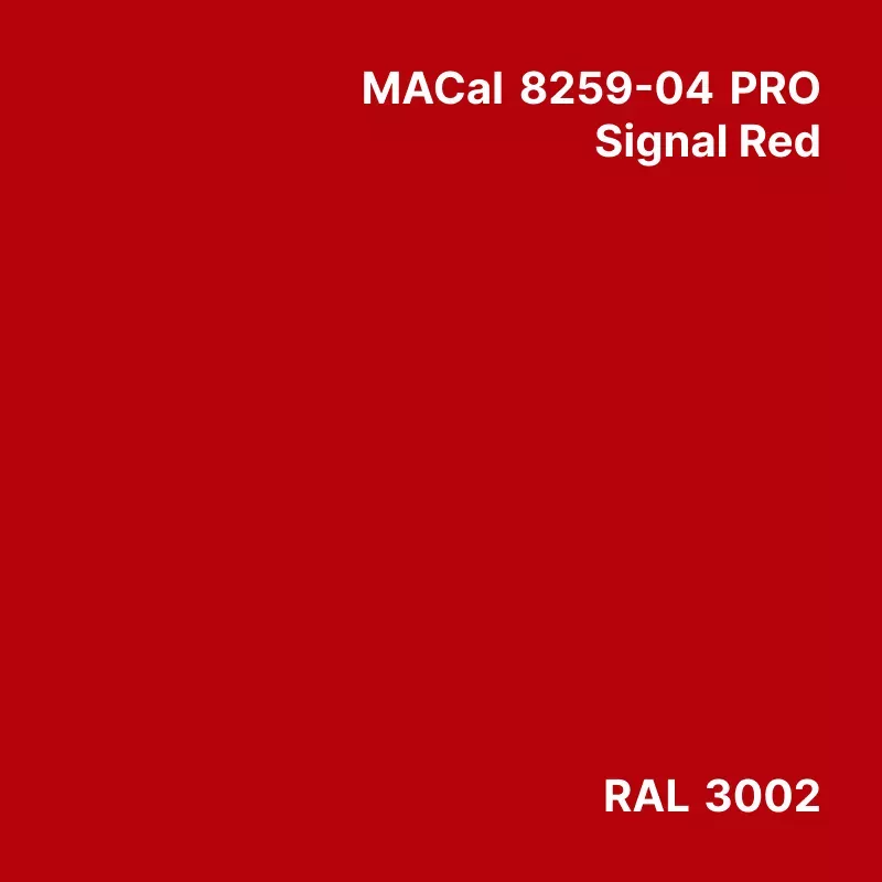 MC8200 couleurs Monomère signal red brillant Brillant permanent 3 ans