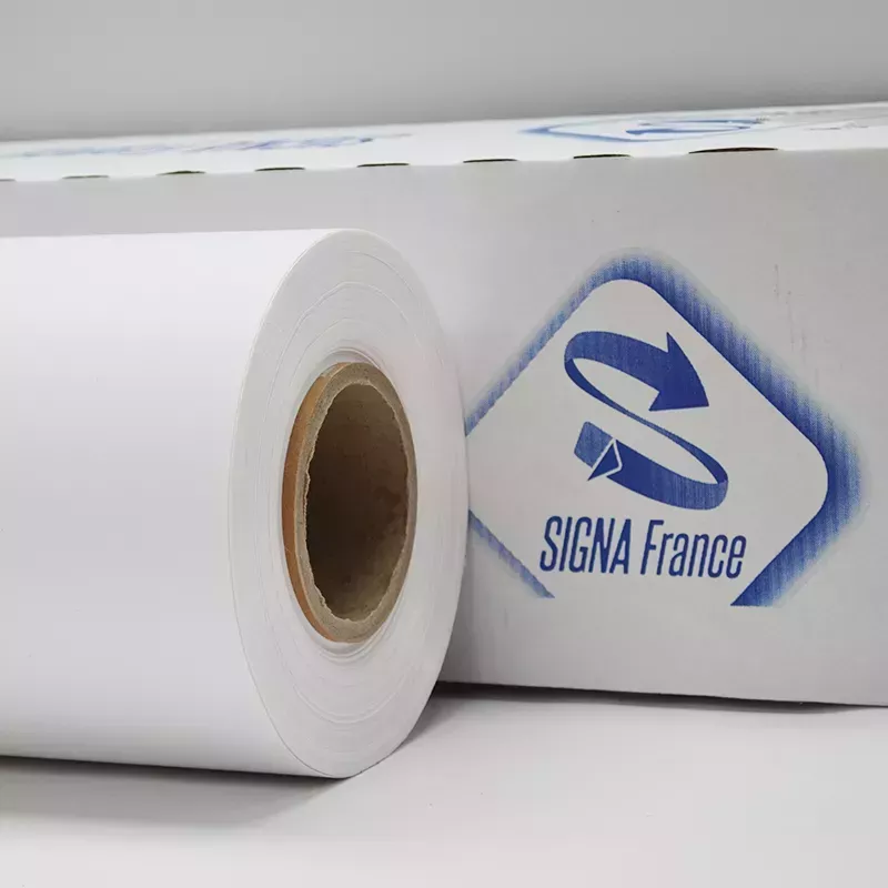 510SBK-M1 PVC 501 à 600 g Mat Dos blanc