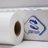 330GR PVC 301 à 400 g Satin Dos blanc