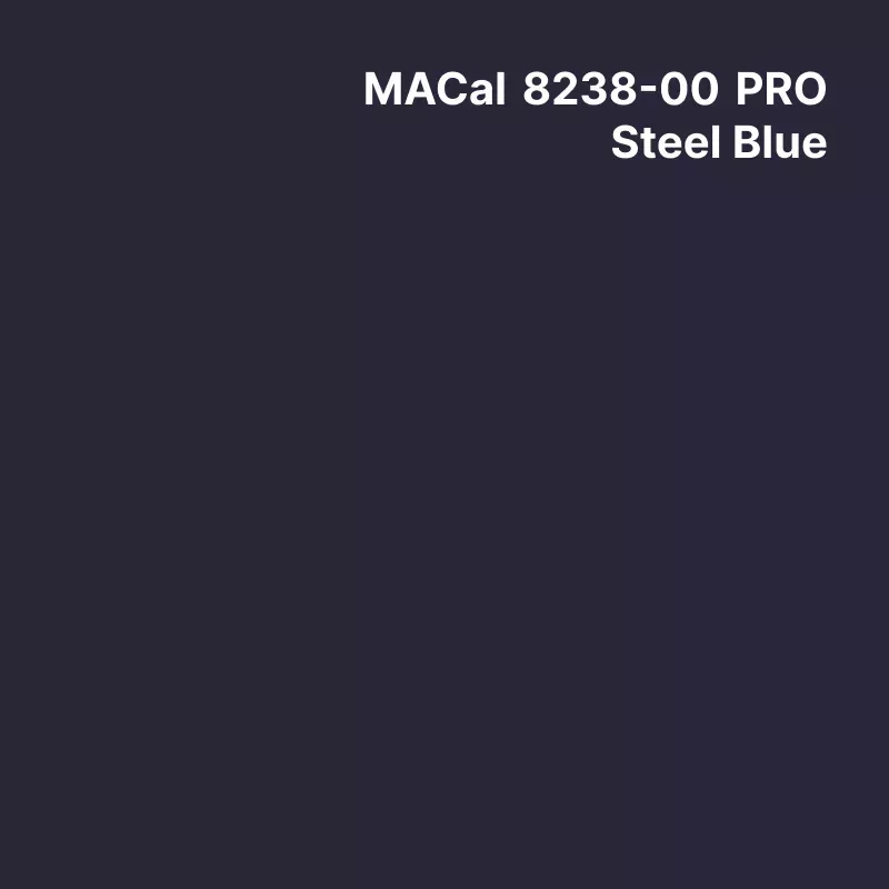 MC8200 couleurs Monomère steel blue mat Mat permanent 3 ans