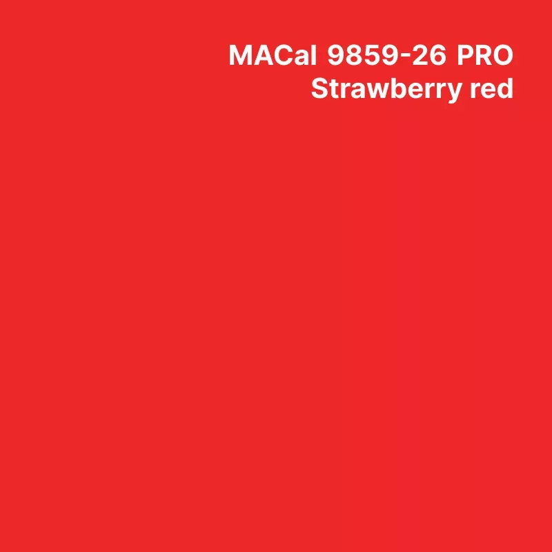 MC9800 couleurs Polymère strawberry red Brillant permanent 7 ans